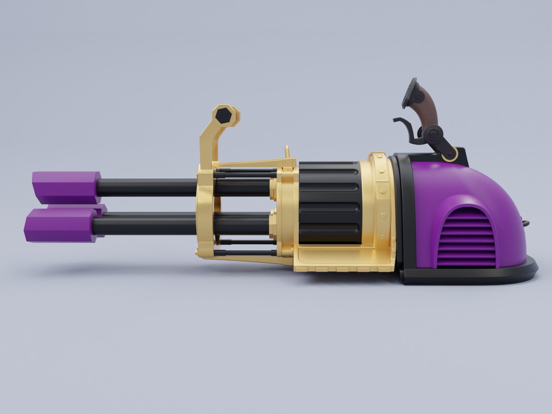 Jinxs Pow Pow From Arcane League Of Legends 3d Printing Files